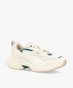 MORPHIC VARSITY - Sneakers - Hvid/Grøn