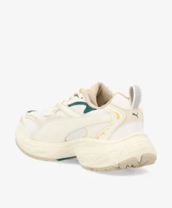 MORPHIC VARSITY - Sneakers - Hvid/Grøn