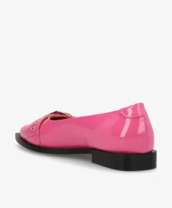 MUST - Ballerina - Pink lak læder