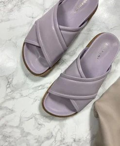 NADINE - Dame Sandal - Lilla