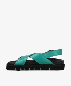 NAWA - Dame Sandal - Grøn