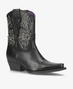 NELLIE - Cowboy støvle - Sort