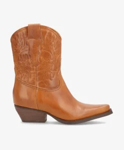 NELLIE T - Cowboy Støvle - Camel