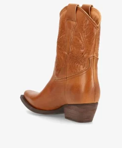 NELLIE T - Cowboy Støvle - Camel