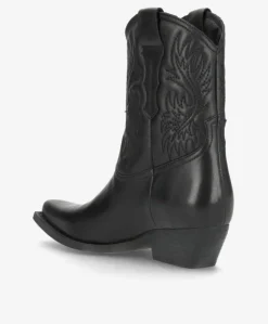 NELLIE T - Cowboy Støvle - Sort