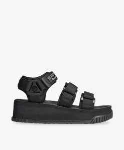 NEO BUNGY PLATFORM - Sandal Dame - Sort