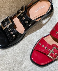 NEXT - Sandal - Rød Lak