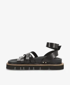 NIKKIE - Dame Sandal - Sort