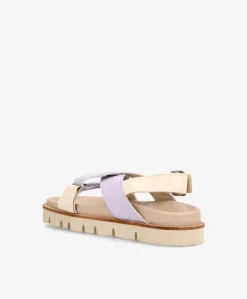 NOELLE - Dame Sandal - beige/lavender