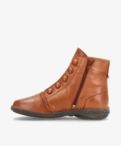 PALMEIRA Brun - Ankel støvle - læder