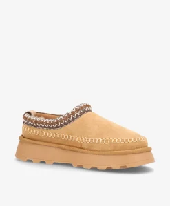 POSH - Dame Hjemmesko - Camel ruskind