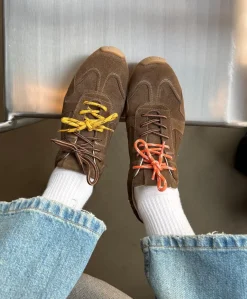 PX 510 - Brun ruskind - Sneakers low