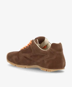 PX 510 - Mørkebrun ruskind - Sneakers low