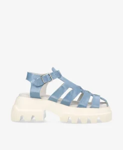 REBEL P - Sandal - Blue pastel