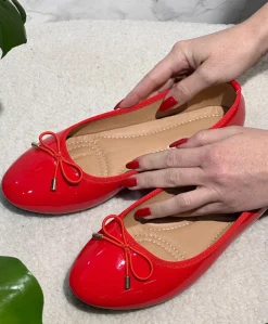 RIOM P - Rød lak - Ballerina Dame