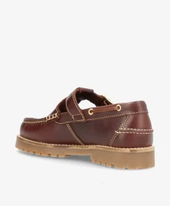 RUDDER T - Brun læder - Dame Sejler