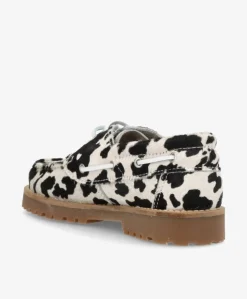 RUDDER X Ha - Cow sort - Pony hair læder - Sejlersko