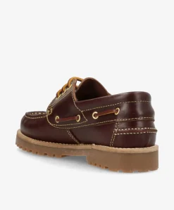 RUDDER-X - Brun læder - Sejlersko Unisex