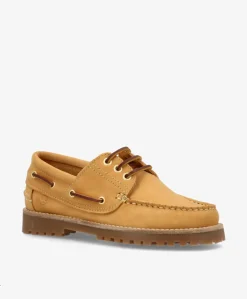 RUDDER-X - Gul læder - Sejlersko Unisex