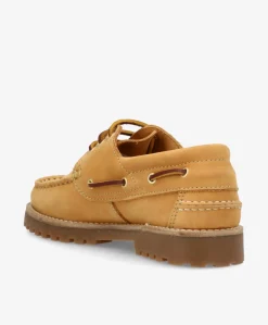 RUDDER-X - Gul læder - Sejlersko Unisex