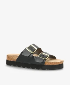 SARTANO QUATTRO - Sandal dame - Sort