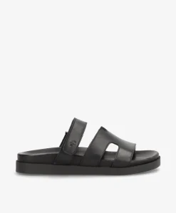 SELENA - Sort læder - Sliders