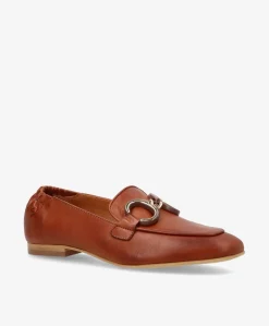 SHARON - Loafer Dame - Mellembrun