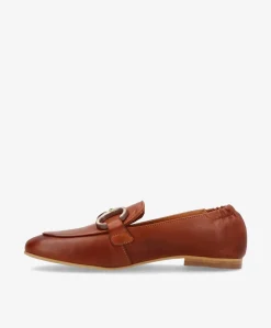SHARON - Loafer Dame - Mellembrun