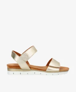 TOSCANA - Dame sandal - Guld