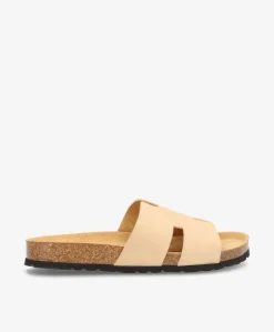 TRITON S - Beige ruskind - Sliders Dame