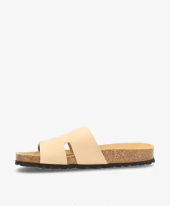 TRITON S - Beige ruskind - Sliders Dame