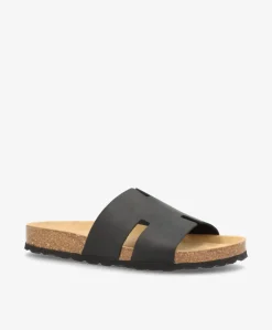 TRITON SP - Sort sprinter læder - Sliders Dame