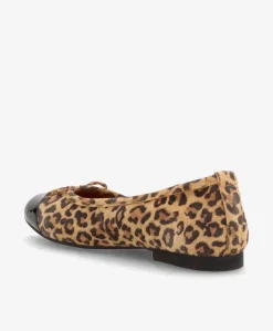 VERONICA S - Leopard ruskind m. lak - Ballerina