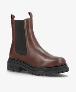 VISTA SEA WARM - Damestøvle Mørkebrun - 100% uldfoer