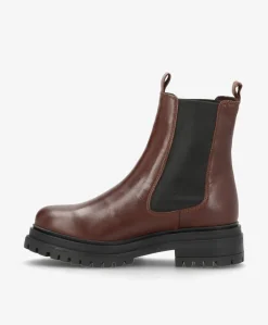 VISTA SEA WARM - Damestøvle Mørkebrun - 100% uldfoer