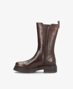 VISTACIA - Støvle Dame - Mørkebrun læder