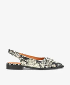 WANT - Slingback dame - More shine snake