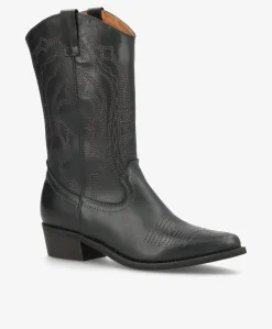 WENDY - Western støvle - Sort
