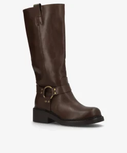 YAS - LQ-137 - støvle lang - Brun